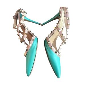 Valentino RockStuds Green Size 39.5